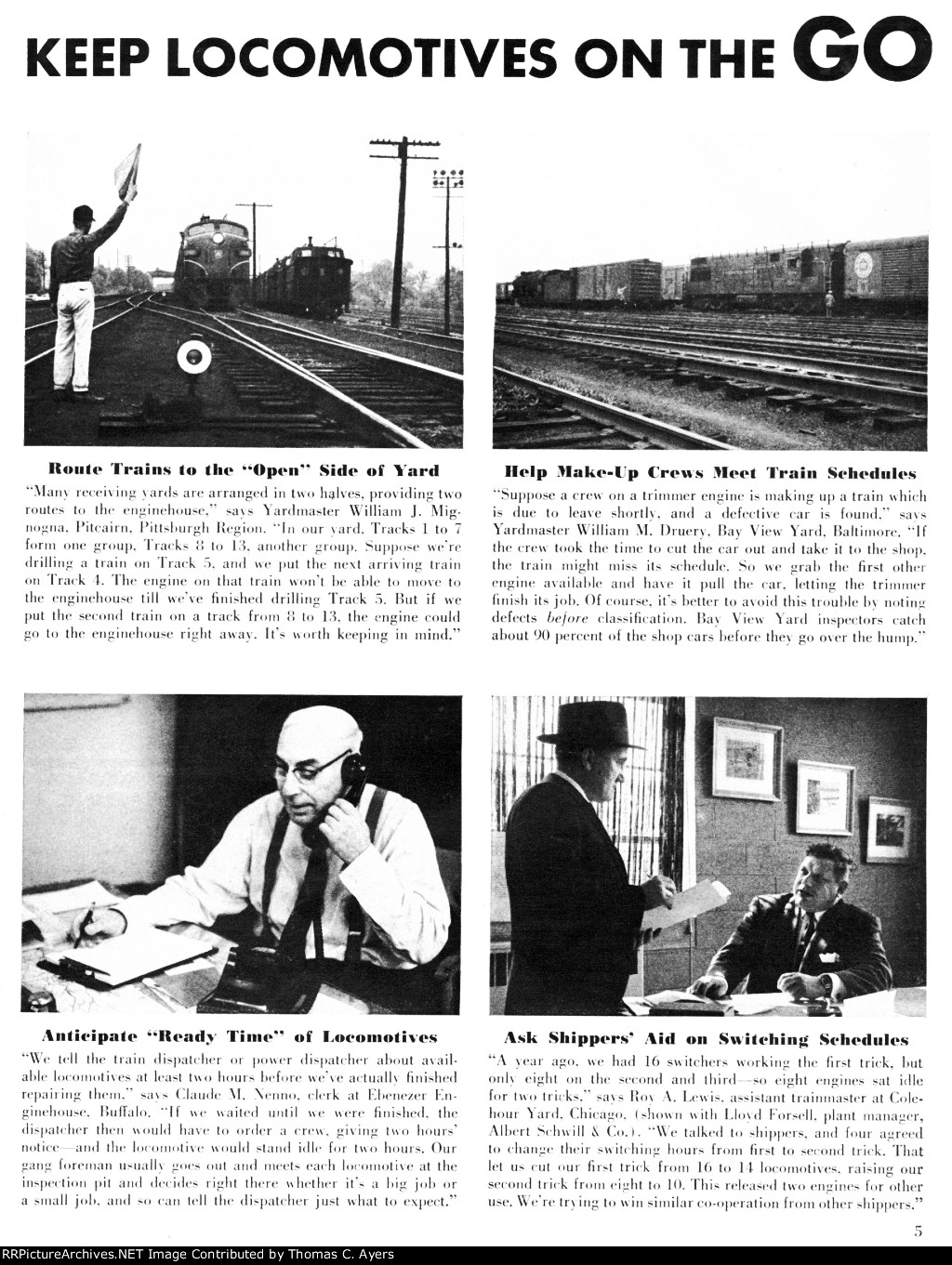 "Make That Engine Move," Page 5, 1957